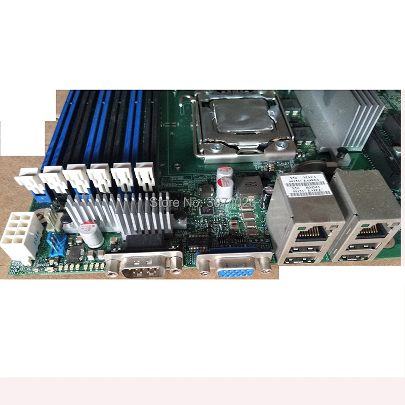 S5520HC игровая открытая виртуальная машина dual X58 двойная сетевая карта LGA 1366 pin