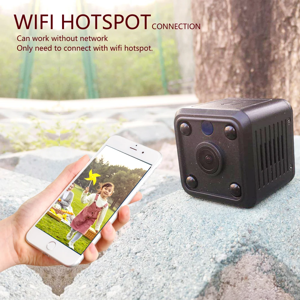 CTVMAN супер мини беспроводная камера батарея ip-камера s 1080P облако ночного видения Wifi камера для дома HD веб-камера наблюдения