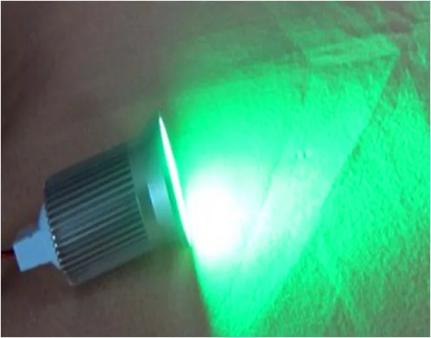 Светодиодный прожектор RGB 3*3 Вт вход DC12V с 4 проводами драйвер PWM внутри размер: D50 *