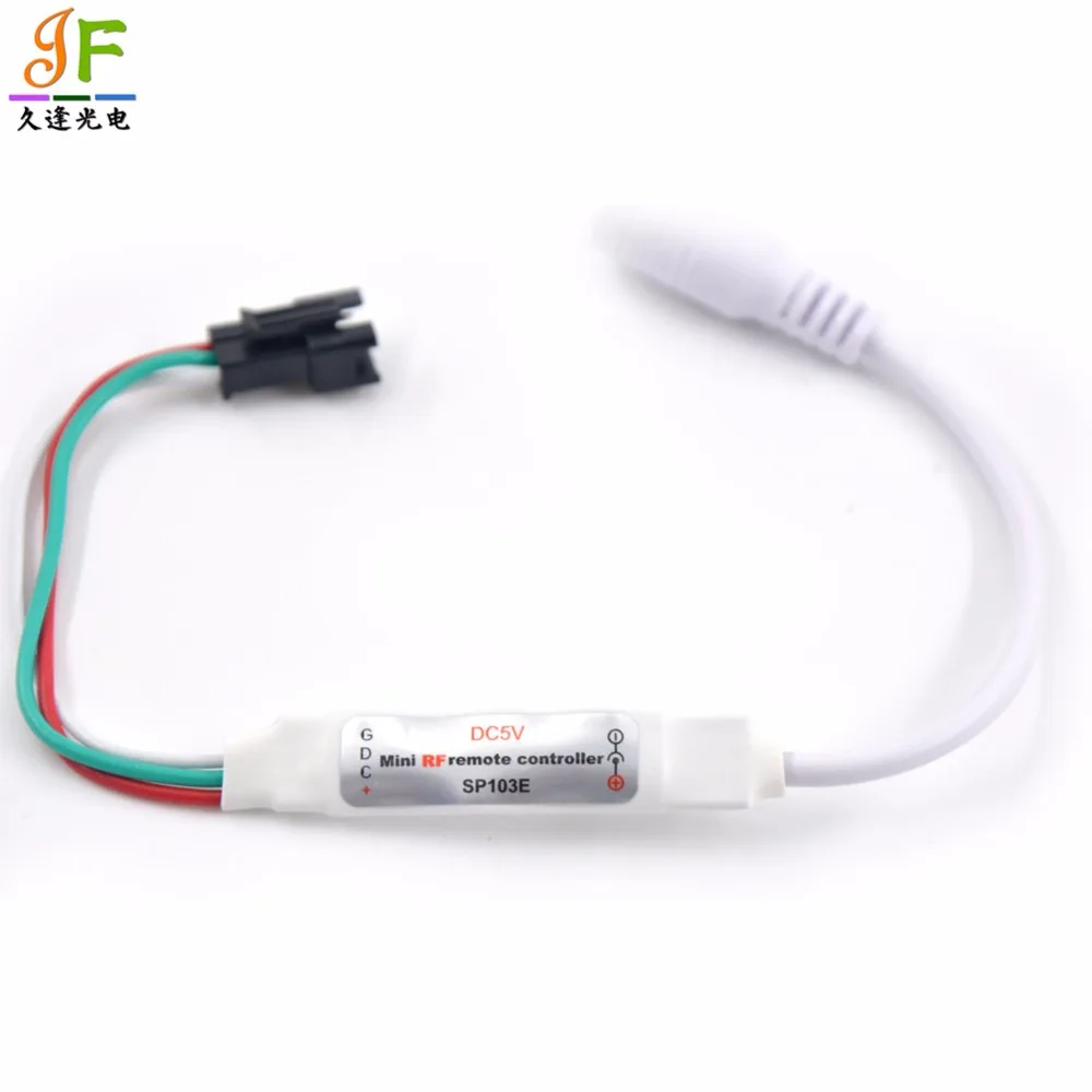 30pcs fast shippingWireless RF SP103E 14 keys Digital for WS2811 WS2812 WS2812B LED Controller 5V12V 2048Pixels Pixel Strip | Лампы и