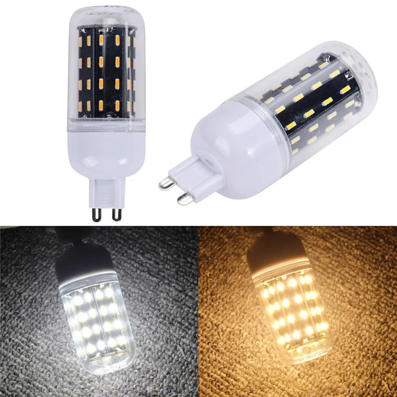 G9 LED 18W 110V 56LED 4014 SMD энергосберегающий свет Кукуруза лампа #4u14|Светодиодные лампы и