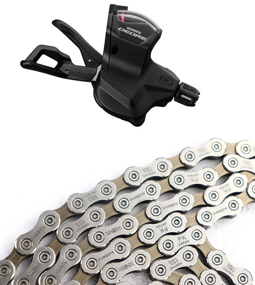SHIMANO DEORE M6000 10 скоростной комплект для горного велосипеда MTB 1x10-speed 11-42T M6000 задний переключатель рычага переключения передач