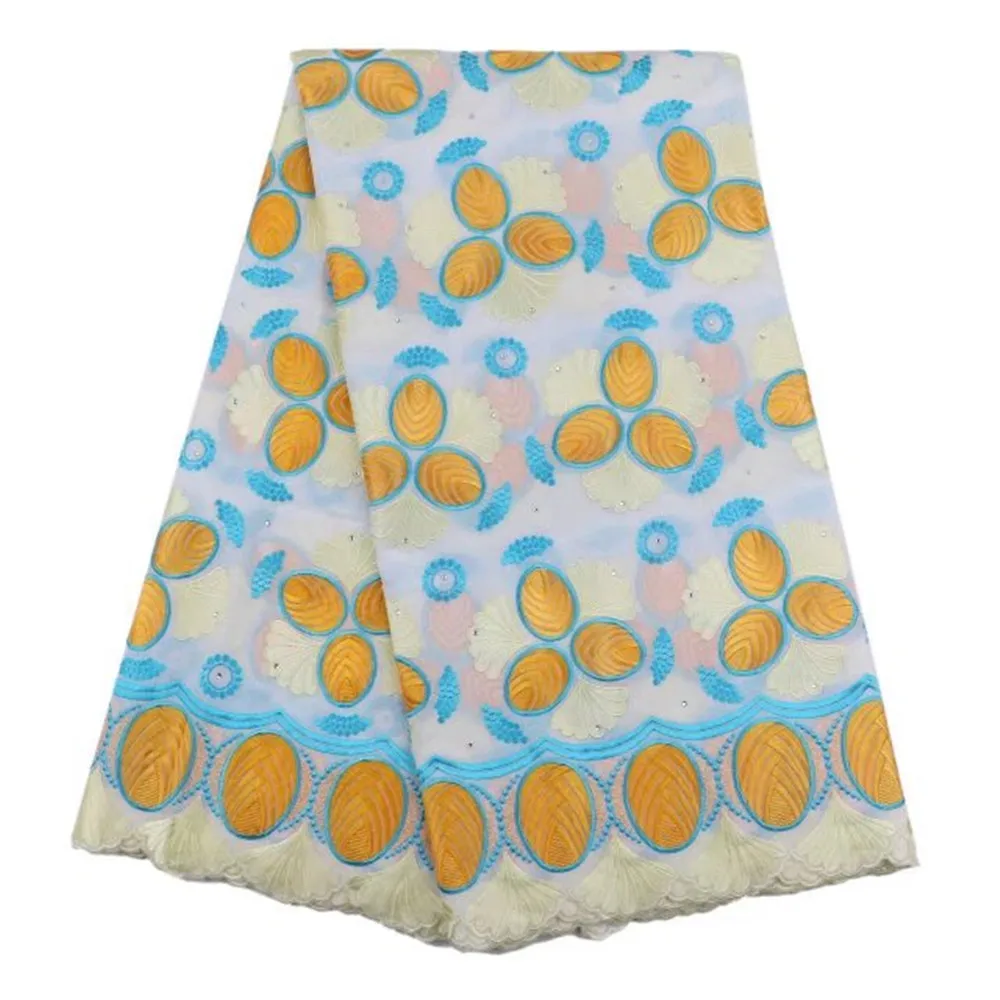 Высокое Качество Южная Корея Кружево 2017 Африканский вуаль швейцарский Ткань