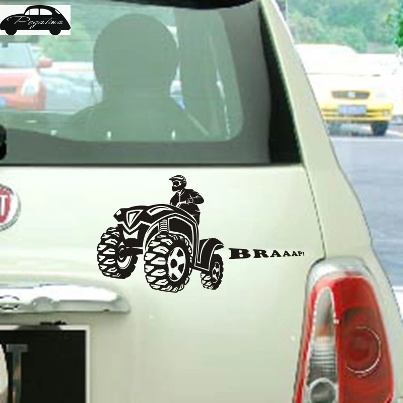BRAAAP наклейка для мотокросса мотоциклетные плакаты четырехколесные виниловые
