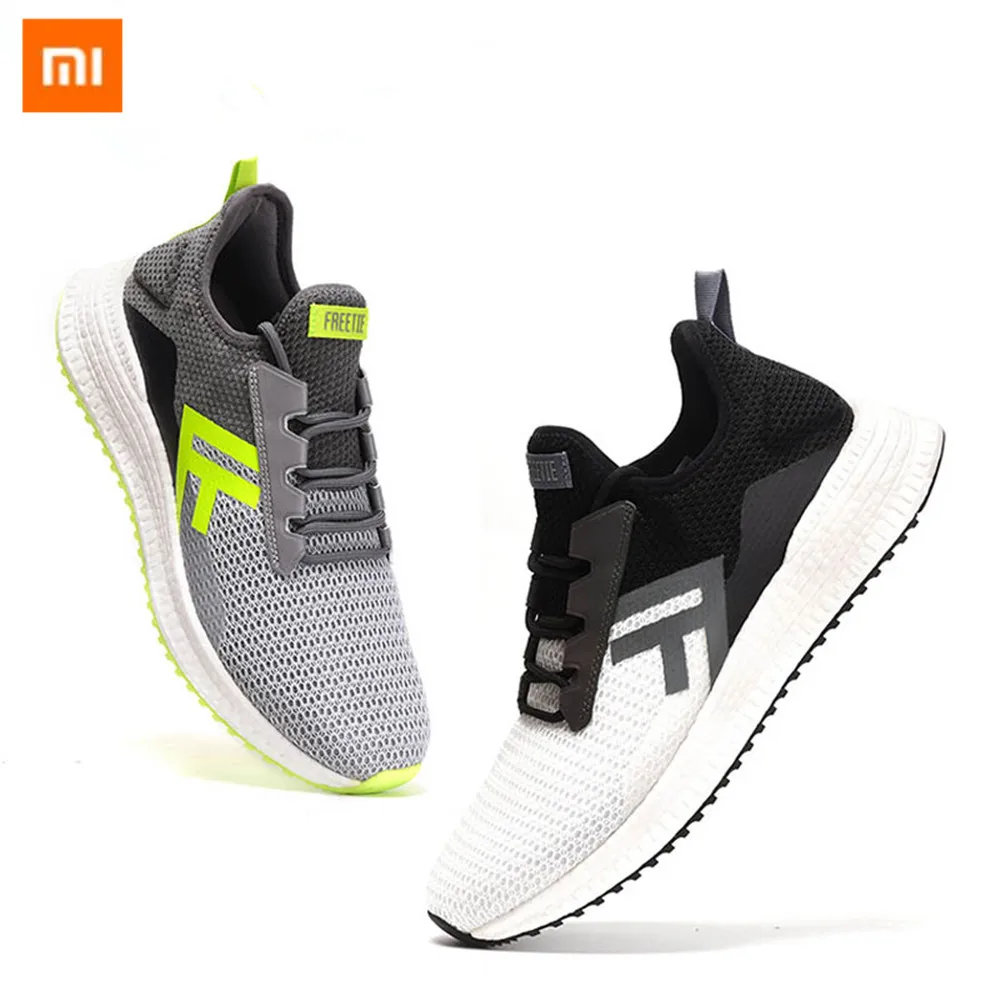 Новинка Xiaomi FREETIE Спортивная обувь дышащая сетка ETPU эластичная трикотажная спортивная повседневная обувь