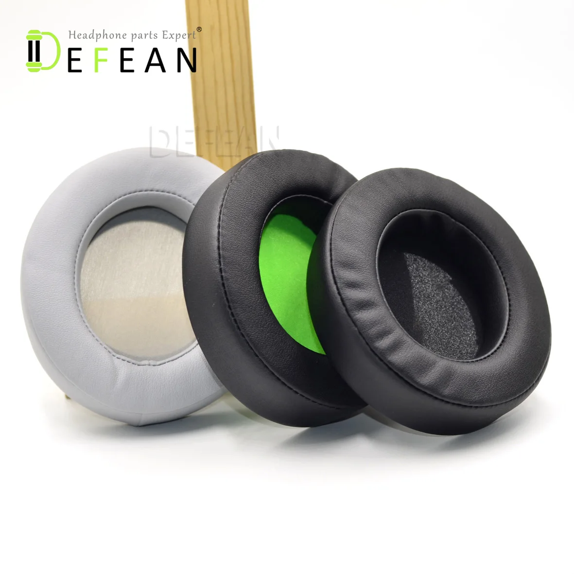Defean 1 пара Овальный usb игровой Запчасти для наушников амбушюры подушки для razer Kraken Pro V2 V 2 кварцевые наушники edition