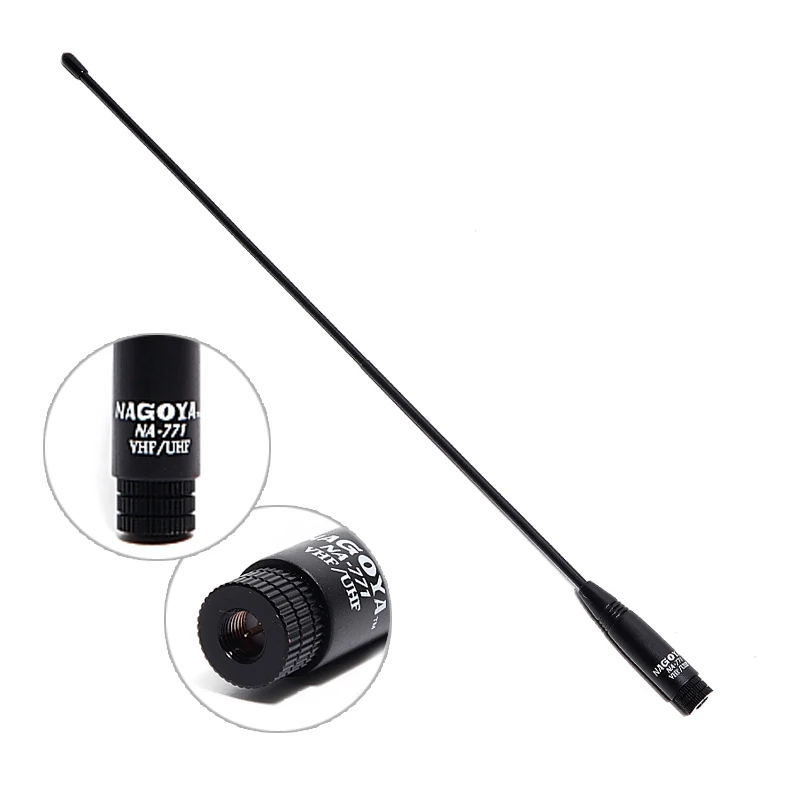 Nagoya NA-771 SMA-Мужская Двухдиапазонная VHF/UHF 144/430 МГц мягкая антенна NA771 для Yaesu TYT TH-UV8000D