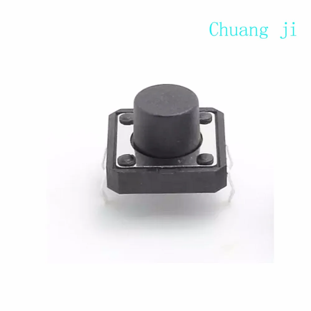 30 шт./лот 12x12x8 мм 4PIN G85 Тактильные Такт кнопочный микро переключатель самосброс