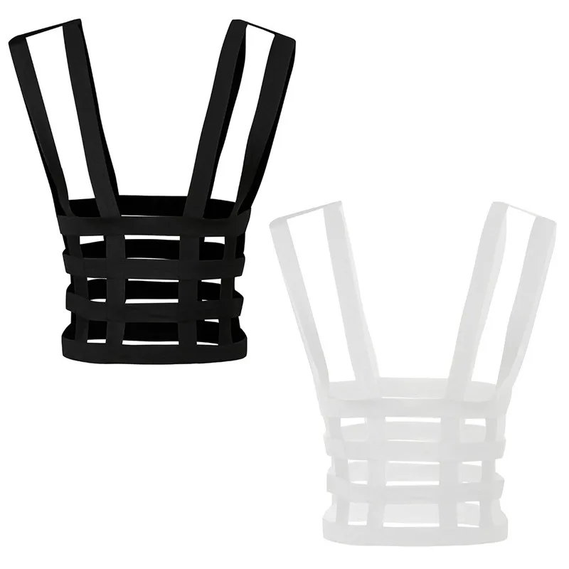 Мужское нижнее белье TiaoBug нейлоновое с вырезами двойное плечо эластичный ремень