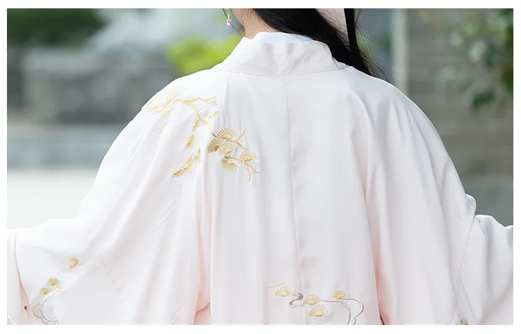 Hanfu одежда для выступлений одежда для сцены Традиционный китайский народный танцевальный костюм женский мужской шоу наряды взрослых танцевальный костюм DN3507