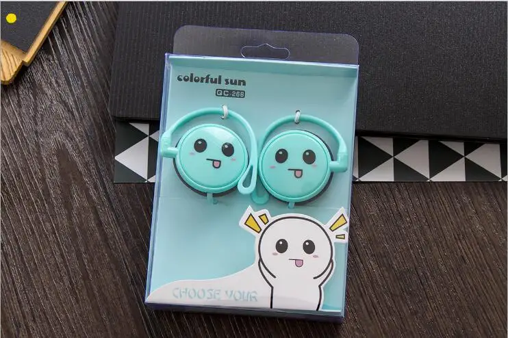 Экспрессивные наушники Cartoon Earphones милые 3,5 мм стерео вкладыши для iPhone 6 Xiaomi Girls Kids Gifts Phone Mp3 Mp4 Гарнитура включена.