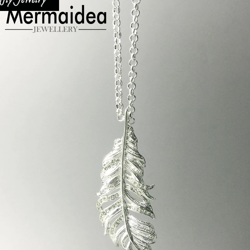 Перьевое ожерелье вечерние стильные модные хорошие ювелирные изделия для женщин