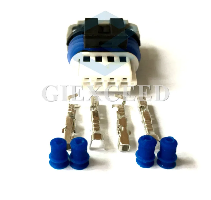 2 комплекта 4 Pin O2 кислородный датчик разъем давления на впуске штепсельная вилка