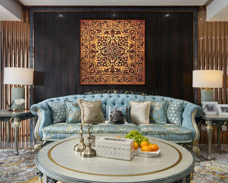 Креативный жаккардовый настенный гобелен в стиле ретро американский домашний