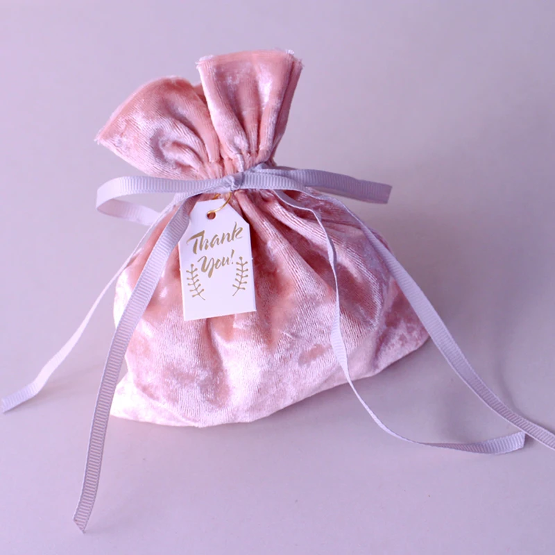 

Free shiping 50pcs flannel Bunch grosgrain Wedding Birthday Christmas event party favors Jewelry Lipstick storage or Candy Bag