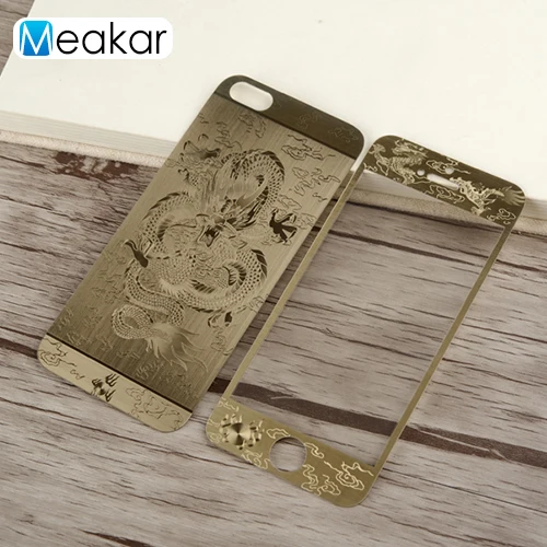 3D рельеф полное покрытие 4.0для iPhone 5S Закаленное стекло пленка протектор экрана
