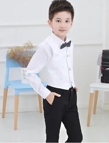 2018 новые модные свадебные костюмы для мальчиков одежда отдыха детские в клетку