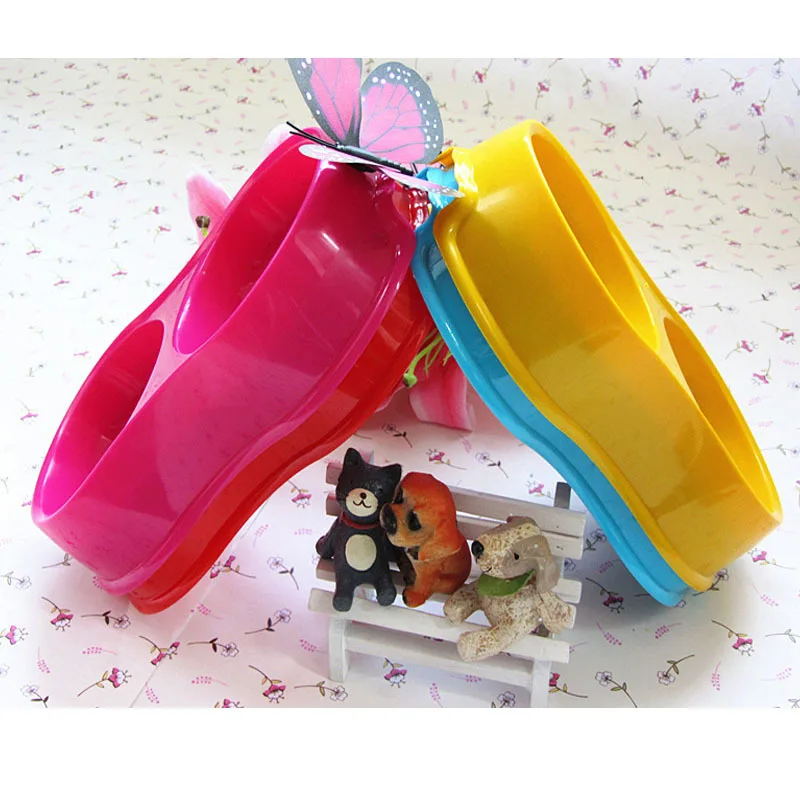 Бесплатная доставка Высокое качество аксессуары Перрос двухпортовые миски для