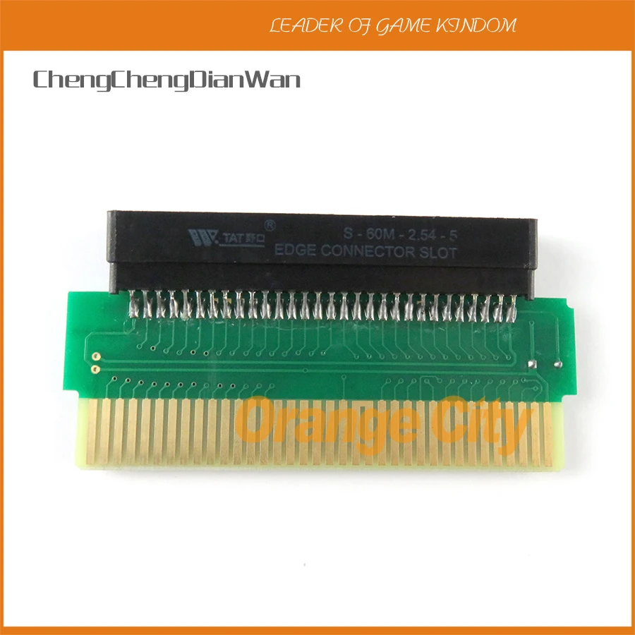 ChengChengDianWan для Famicom FC 60 Pin to NES 72 этикетка корзины боковой адаптер конвертер PCBA с
