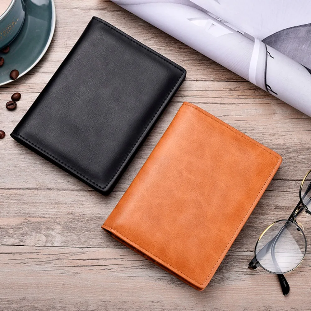 HTNBO мужской кошелек из кожи в стиле ретро держатель для паспорта посылка карт