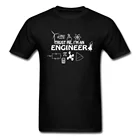Забавные поговорки, мужские футболки, Trust Me I Am An Engineer, топы, футболки с буквенным принтом, футболка с круглым вырезом, короткий рукав, 100% хлопок, математическая футболка для гиков