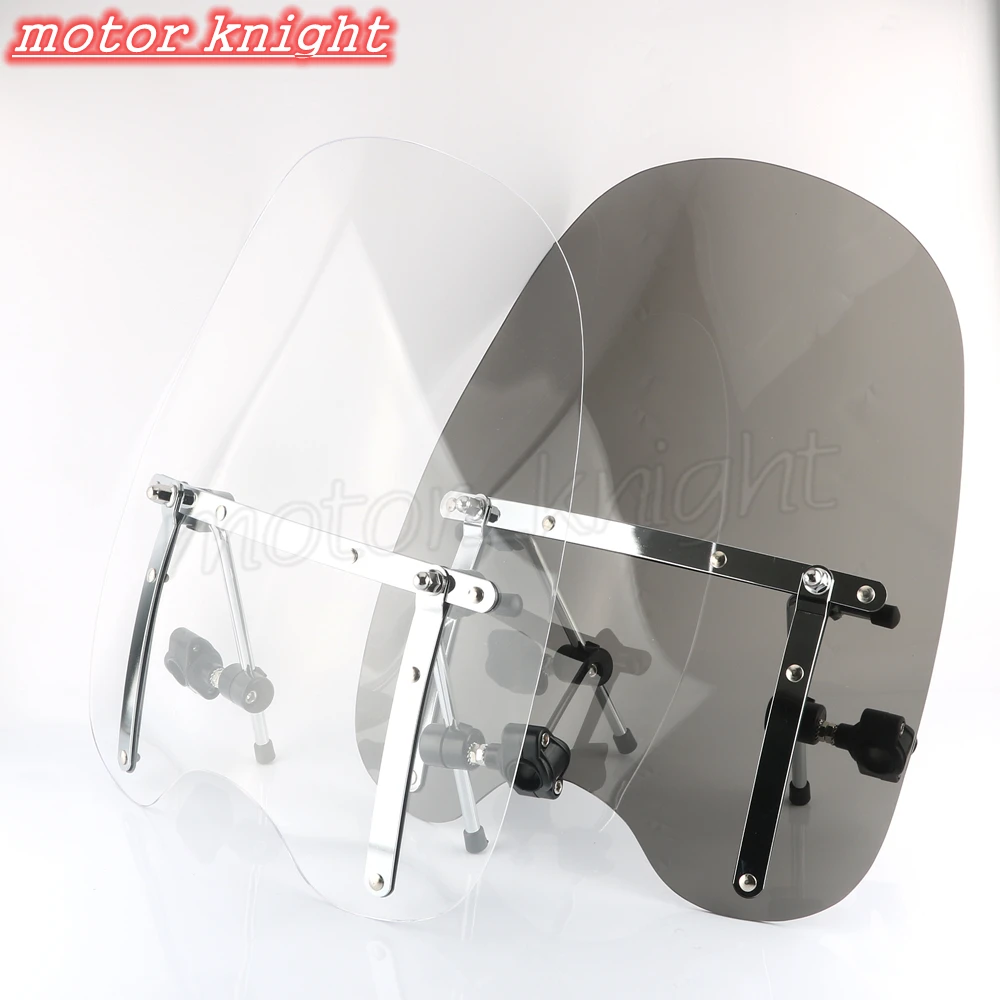 

Large 19"x17" Windshield For Honda Magna Shadow Spirit Sabre 600 750 1100