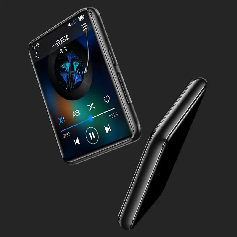 Новейший MP3 плеер BENJIE X6 с сенсорным экраном 8 ГБ музыкальный FM радио видео