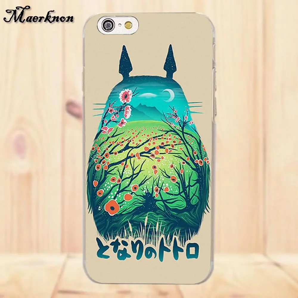 Для Huawei G7 G8 Honor 5A 5C 5X 6 6X 7 8 V8 Mate 9 P7 P8 P9 P10 Lite Plus TPU рисунок Тоторо Мононоке студия Ghibli