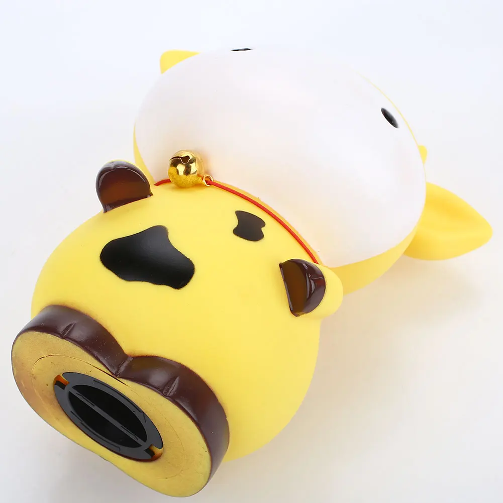 Корова Форма экономия денег Копилка книжный шкаф офисной игрушки Симпатичные