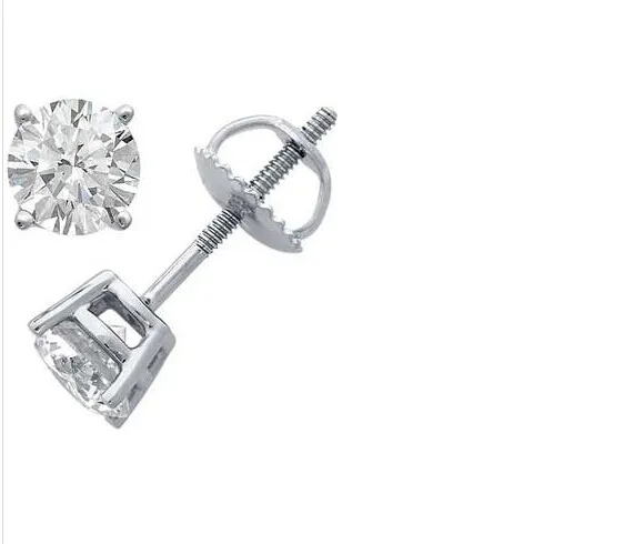 Маленькие серьги с круглым винтом на спине 5 мм|earrings earring|earrings smallearrings round |