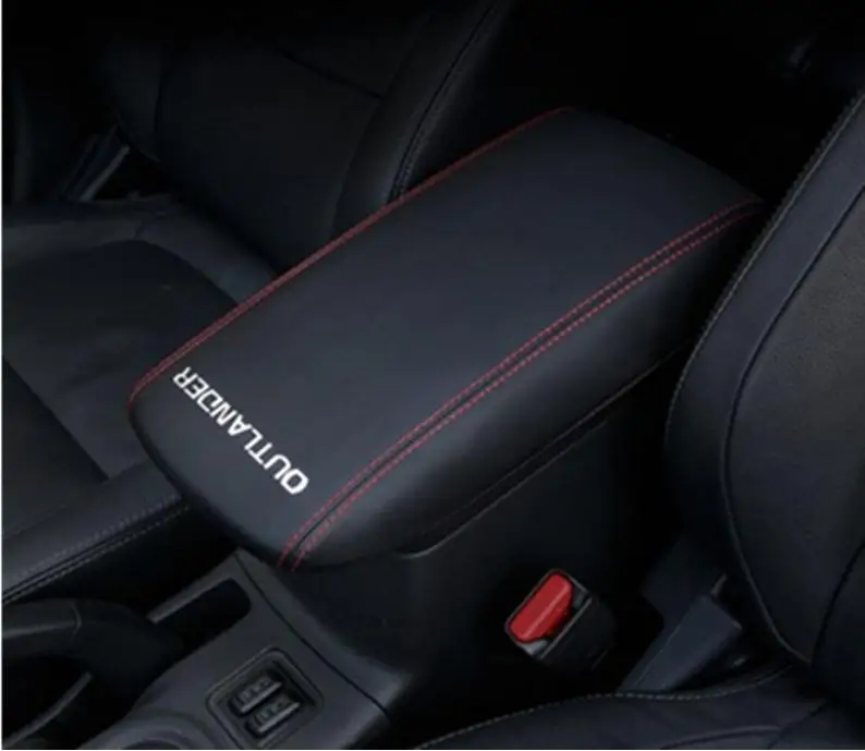 Автомобильный подлокотник кобура из искусственной кожи 3 цвета для MITSUBISHI outlander 2013