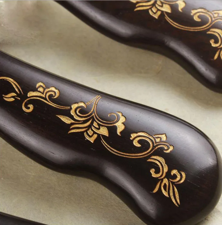 Высококачественный черный мундштук для саксофона сандаловое дерево черное