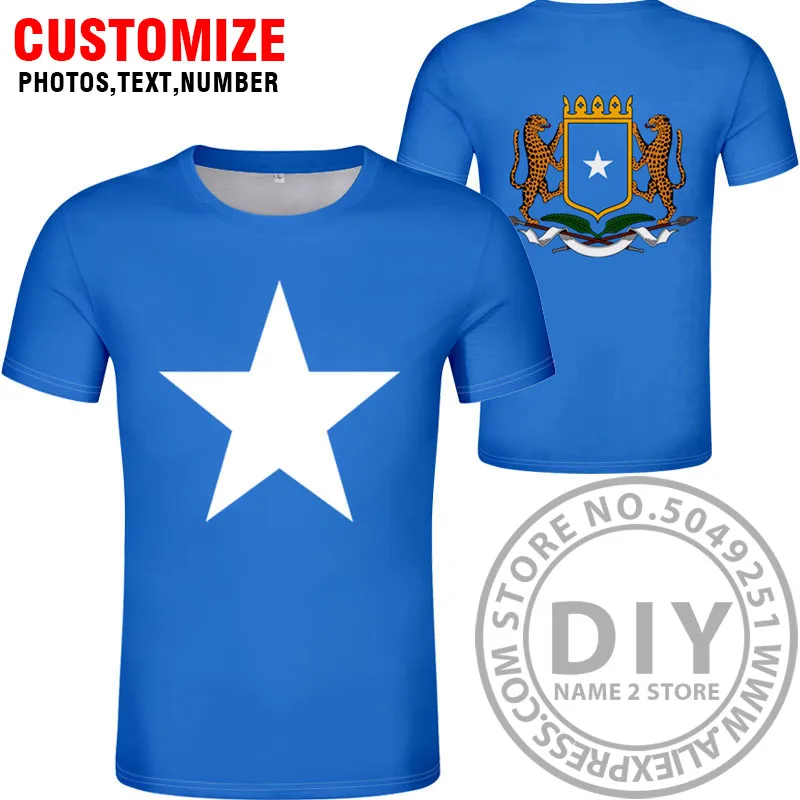 Style 2 Футболка с надписью «soomaaliya federal Kingdom», «soomaaliya», «сделай сам» - Цвет: Style 2