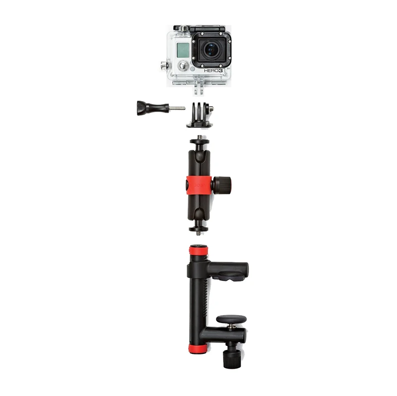 Скейтборд клипы скейт клип креплением для Xiaomi Yi SJCAM SJ4000 Gopro Hero 5 4 сеанса 3+ 3 2 Sony AEE контур Камера Интимные аксессуары