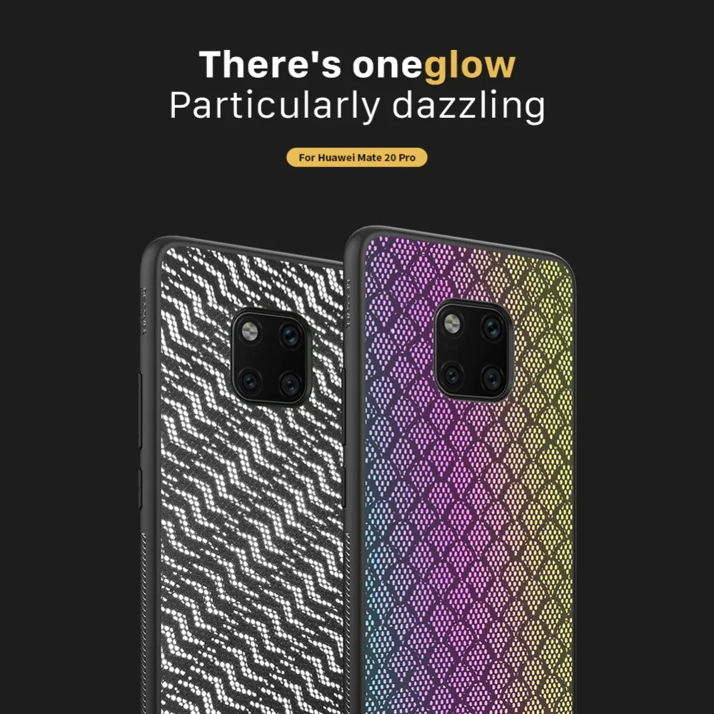 Huawei mate 20 Pro чехол Nillkin глянцевый модный силиконовый Мягкий тканевый чехол для телефона для huawei mate 20 Pro Nilkin задняя крышка Capa