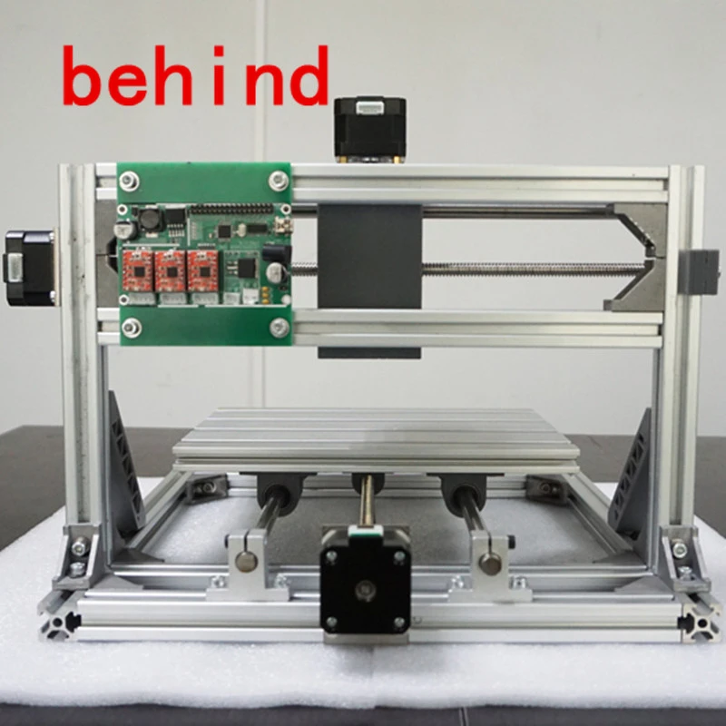 CNC2418 diy гравировальный станок с ЧПУ 0 5 Вт-5 Вт мини фрезерный для ПХД ПВХ резьбы по