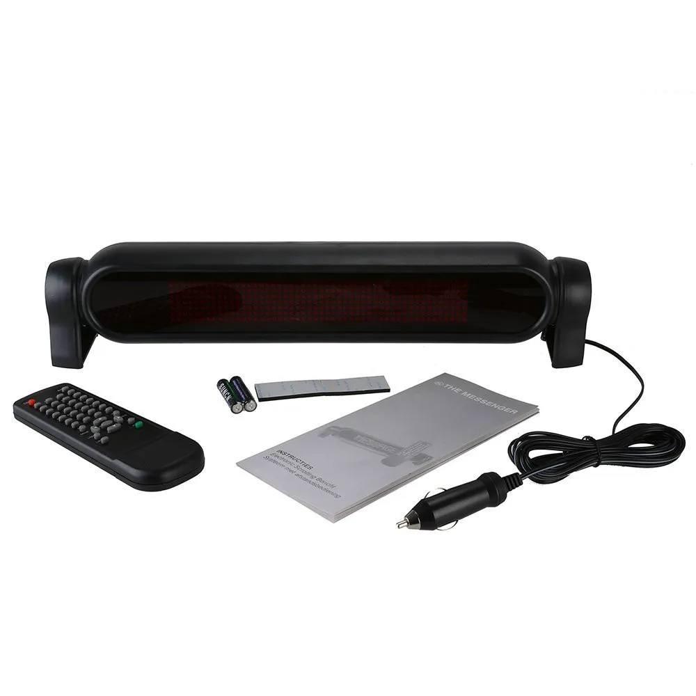 Светодиодный знак автомобиля 12 В программируемый светодиодный экран табличка с