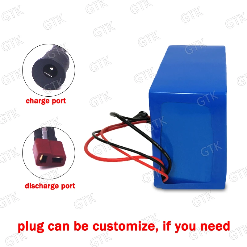 ГТК 12V 50Ah 20Ah литий-ионная батарея 12V 40Ah 12v 30Ah литий-ионный аккумулятор для Гольф тележка на колесиках скутер Портативный блок питания+ зарядное устройство+ сумка