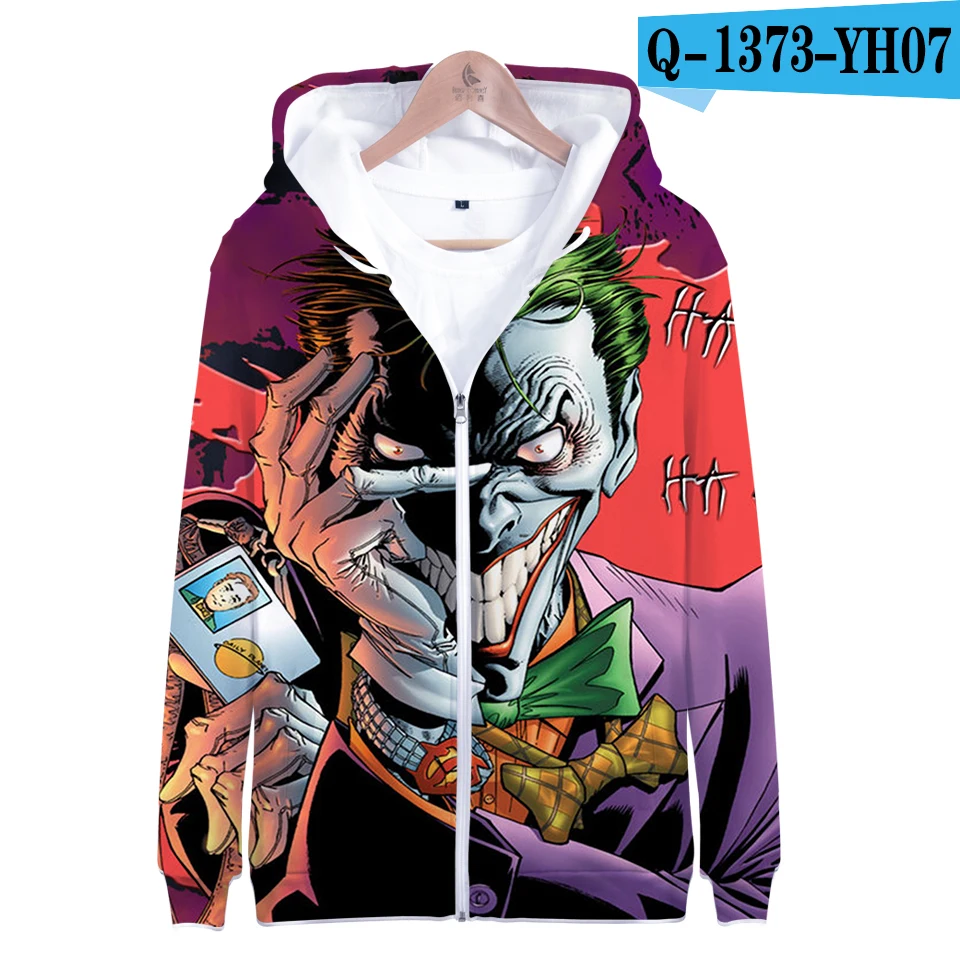Новые зимние толстовки haha joker 3D для женщин/мужчин с принтом толстого пуха теплые модные крутые китайские толстовки на молнии пальто, толстовки с капюшоном - Цвет: Бежевый