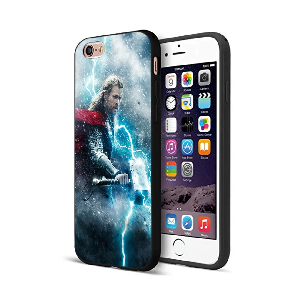 12798 Черный ТПУ чехол для iphone 5 5S se 6 6s 7 8 plus x 10 XR XS MAX силиконовый чехол Marvel мстители капитан Железный человек танос - Цвет: 12798