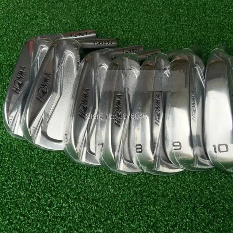 Новые клюшки для гольфа HONMA TW727V набор утюгов 4 10 и N. S. PRO 950 стальные ручки клюшек