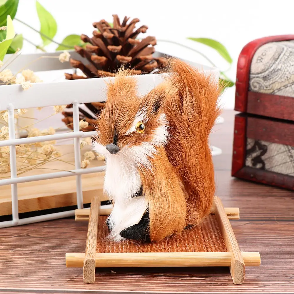 Пушистая белка украшение Рождественский подарок домашний декор Миньоны