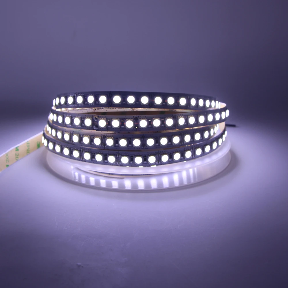 5 м 5050 5054 Светодиодные ленты света 60leds/M 120 светодиодов/м не Водонепроницаемый 12 В