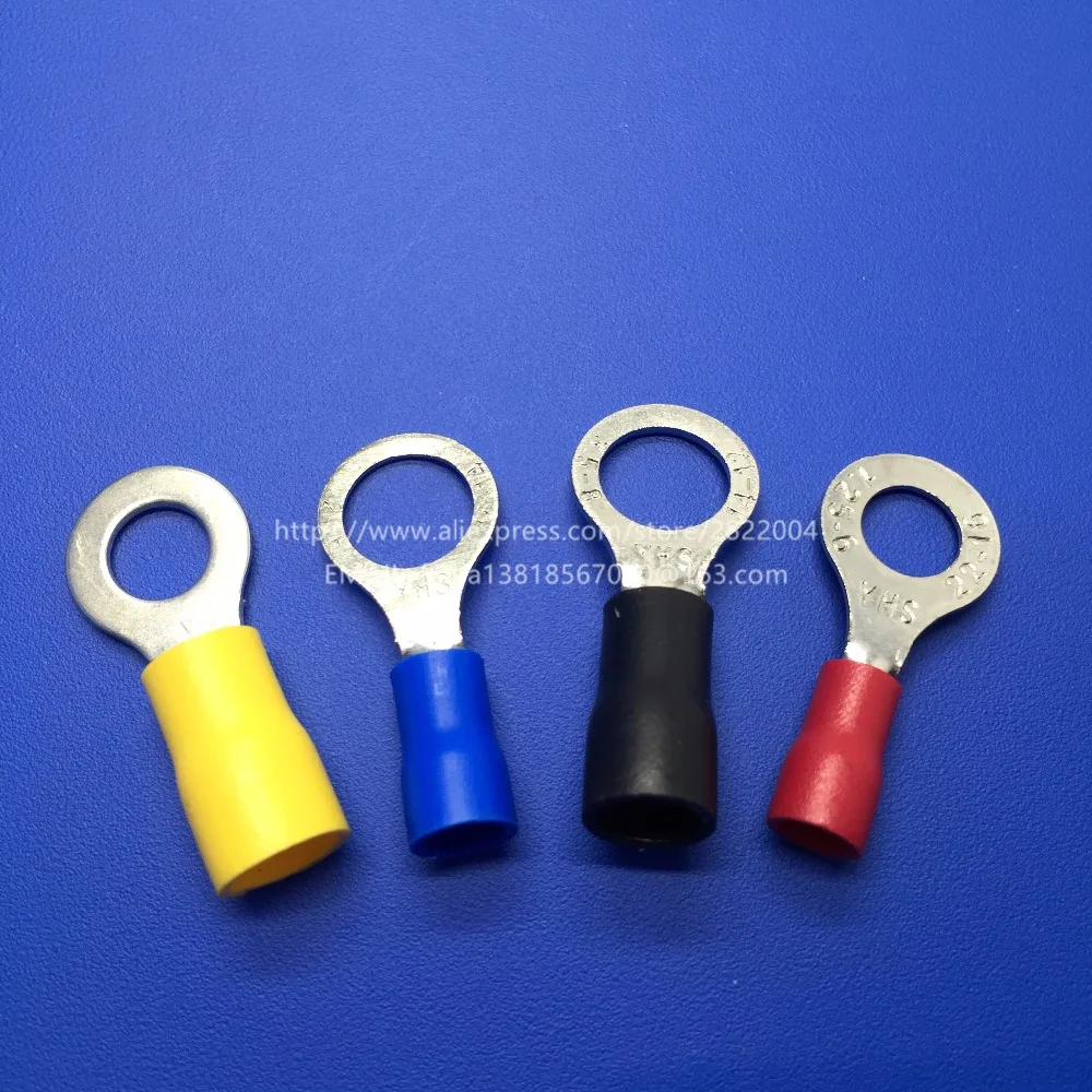 RV2-8 круглого предварительно изолирующего терминала холодного прессования