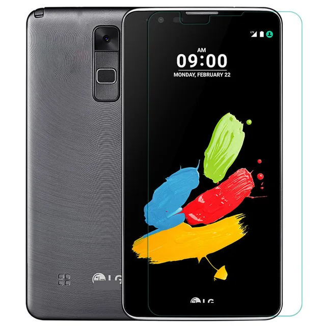 Для LG Stylus 2 Plus Оригинальное закаленное стекло 9H Высококачественная защитная