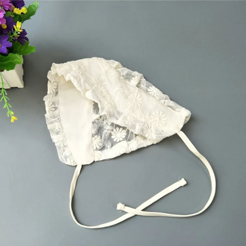 Summer Thin Section Cool Baby Basin Cap Lace Cute Sunscreen Embroidery Mesh Palace Princess Hat | Детская одежда и обувь