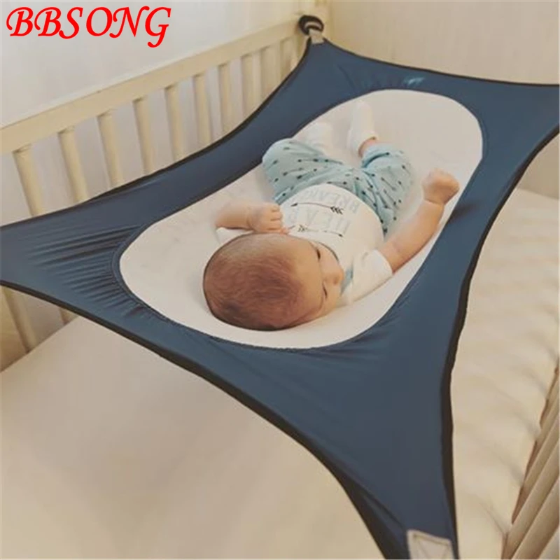 Отсоединяемая портативная складная детская кроватка BBSONG хлопковый гамак для