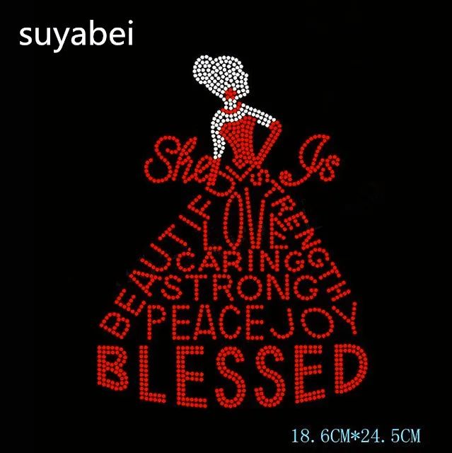 2 шт./лот Красота Девушка Дизайн камни горячей фиксации стразы аппликация утюгом