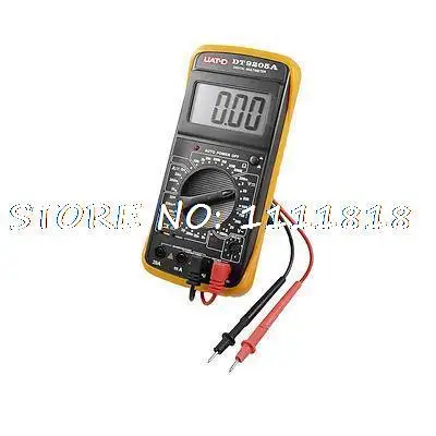 Измеритель сопротивления мультиметр с 2 испытательными выводами напряжение