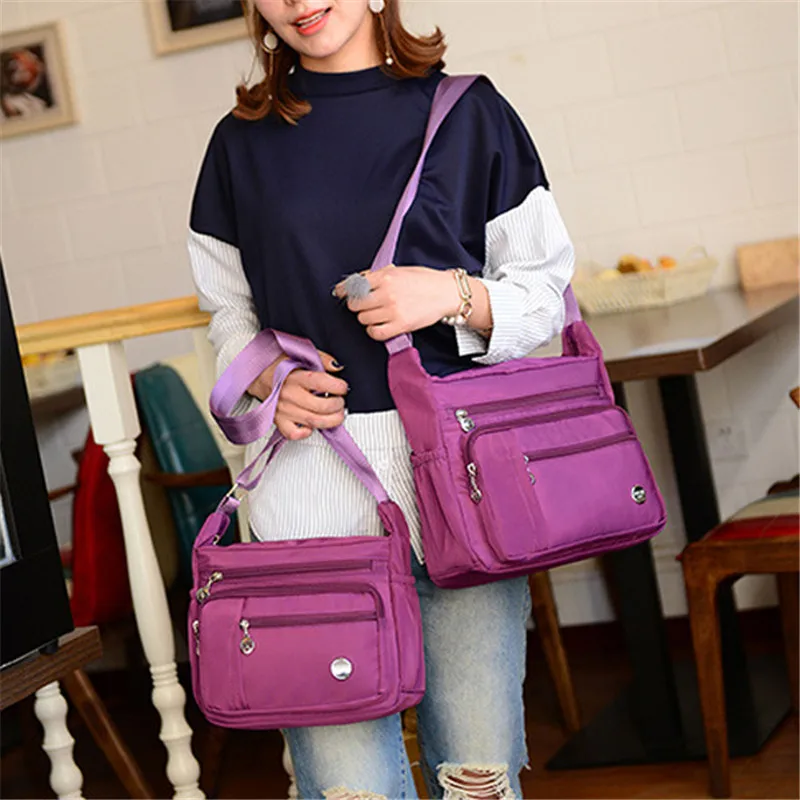 Большой Feminina Bolsa Женская нейлоновая сумка женская роскошная сумка-мессенджер